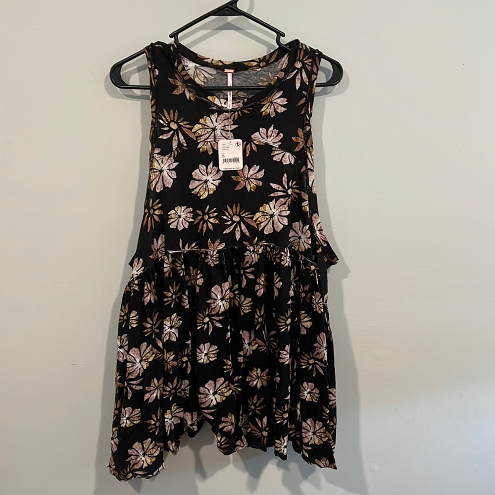 Free People Floral Top